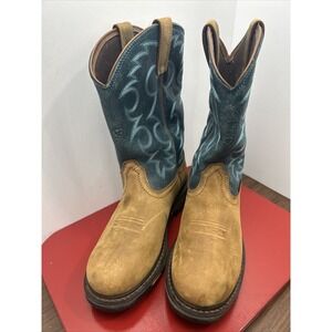 Ariat Work Boot WorkHog H2O 10018577‎ WOMENS SIZE 9B Medium-Aged Bark/Topaz
